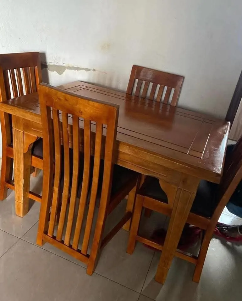 Table with chair four seater